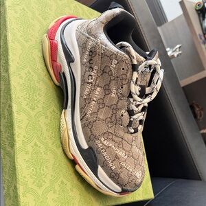 BALENCIAGA GUCCI COLLAB TRIPLE S SNEAKER